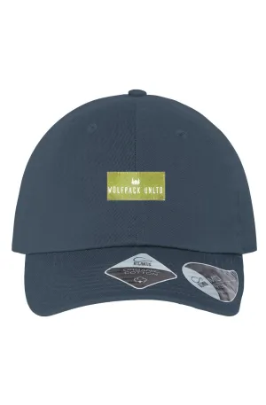 WOLFPACK UNLTD DAD CAP w/ FLIP BRASS BUCKLE